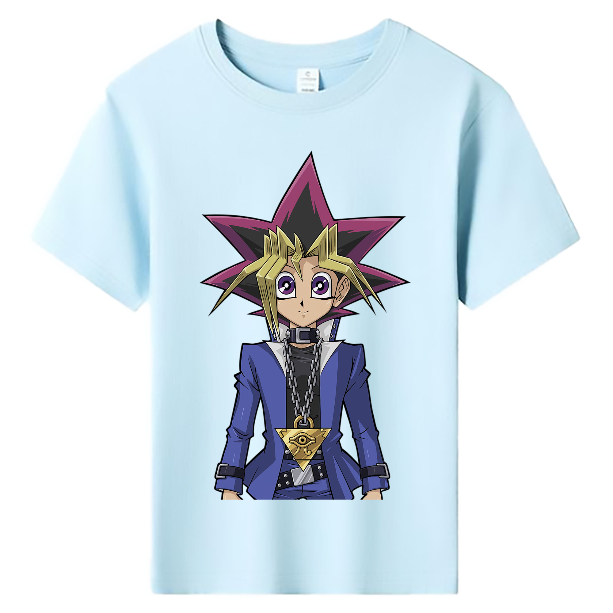 （画像用） 遊☆戯☆王 Yu-Gi-Oh! 綿100％キッズTシャツ（フロントプリント）